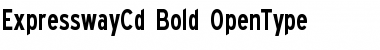 Download Expressway Cd Bold Font