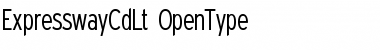 Download Expressway Cd Lt Regular Font Title Preview