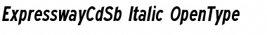 Download Expressway Cd Sb Italic Font Title Preview