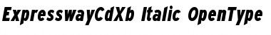 Download Expressway Cd Xb Italic Font Title Preview