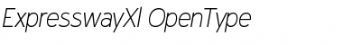 Download Expressway Xl Regular Font Title Preview