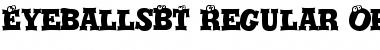 Download Eyeballs Regular Font Title Preview