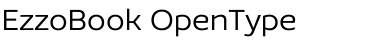 Download EzzoBook Regular Font Title Preview