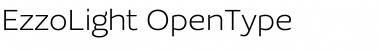 Download EzzoLight Regular Font Title Preview
