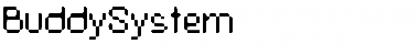 Download BuddySystem Normal Font Title Preview