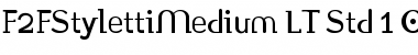 Download F2FStylettiMedium LT Std Regular Font Title Preview