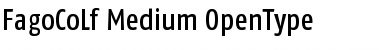 Download FagoCoLf Medium Font
