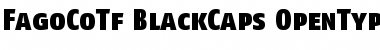 Download FagoCoTf BlackCaps Font