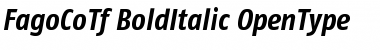 Download FagoCoTf BoldItalic Font