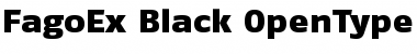 Download FagoEx Black Font