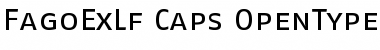 Download FagoExLf Caps Font Title Preview