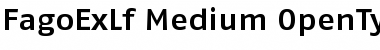 Download FagoExLf Medium Font Title Preview