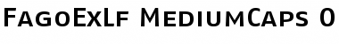 Download FagoExLf MediumCaps Font Title Preview