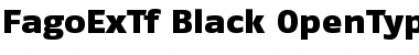 Download FagoExTf Black Font