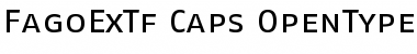 Download FagoExTf Caps Font