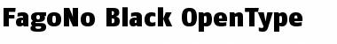 Download FagoNo Black Font Title Preview