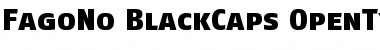 Download FagoNo BlackCaps Font Title Preview
