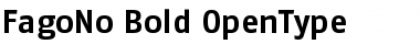 Download FagoNo Bold Font Title Preview