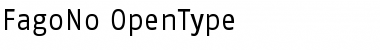 Download FagoNo Regular Font Title Preview