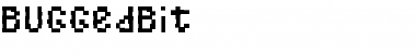Download BuggedBit Medium Font Title Preview
