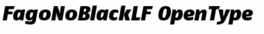 Download FagoNoBlackLf Regular Font