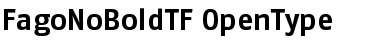 Download FagoNoBoldTf Regular Font