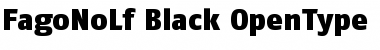 Download FagoNoLf Black Font Title Preview