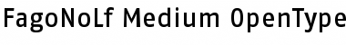 Download FagoNoLf Medium Font Title Preview