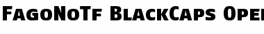 Download FagoNoTf BlackCaps Font