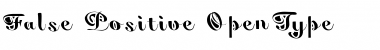 Download False Positive Font Title Preview
