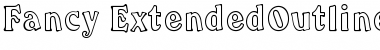 Download Fancy ExtendedOutline Font Title Preview