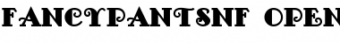Download Fancy Pants NF Regular Font Title Preview