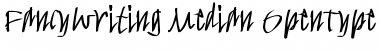 Download FancyWriting-Median Regular Font Title Preview