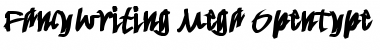 Download FancyWriting-Mega Regular Font Title Preview