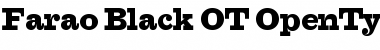 Download Farao Black OT Font