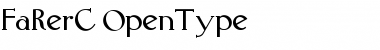 Download FaRerC Regular Font Title Preview