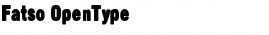Download Fatso Regular Font Title Preview