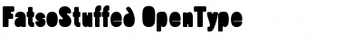 Download Fatso Stuffed Font Title Preview
