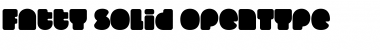 Download Fatty Solid Font Title Preview