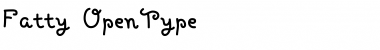 Download Fatty Regular Font Title Preview