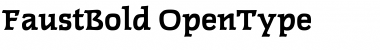 Download FaustBold Regular Font Title Preview