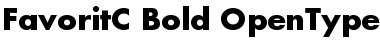 Download FavoritC Bold Font Title Preview