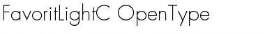 Download FavoritLightC Regular Font Title Preview