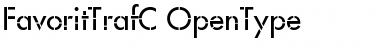 Download FavoritTrafC Regular Font Title Preview