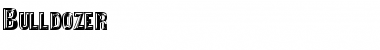 Download Bulldozer Regular Font Title Preview
