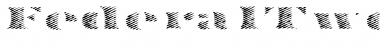 Download FederalTwelve Diagonal Font Title Preview