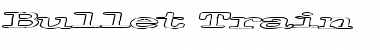 Download Bullet Train Regular Font Title Preview