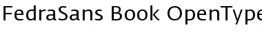 Download Fedra Sans Book Font Title Preview