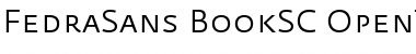 Download Fedra Sans Book SC Font Title Preview