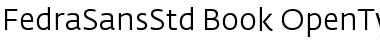 Download Fedra Sans Std Book Font Title Preview